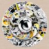 50 Fourth Wing Cool Cartoon Graffiti Stickers for Cups, Luggage, and More