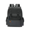 Men's Casual Travel Backpack, Fashionable and Casual Women's Backpack, Water-resistant Leather Men's Computer Bag