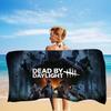D-Dead B-By-Day Game Microfiber Blanket Quick Drying Beach Towels Oversized Printing Super Absorbent Pool Towel Blanket