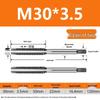 Feingewinde Handgewindebohrer M8-M20 Satz (5 Stücke)