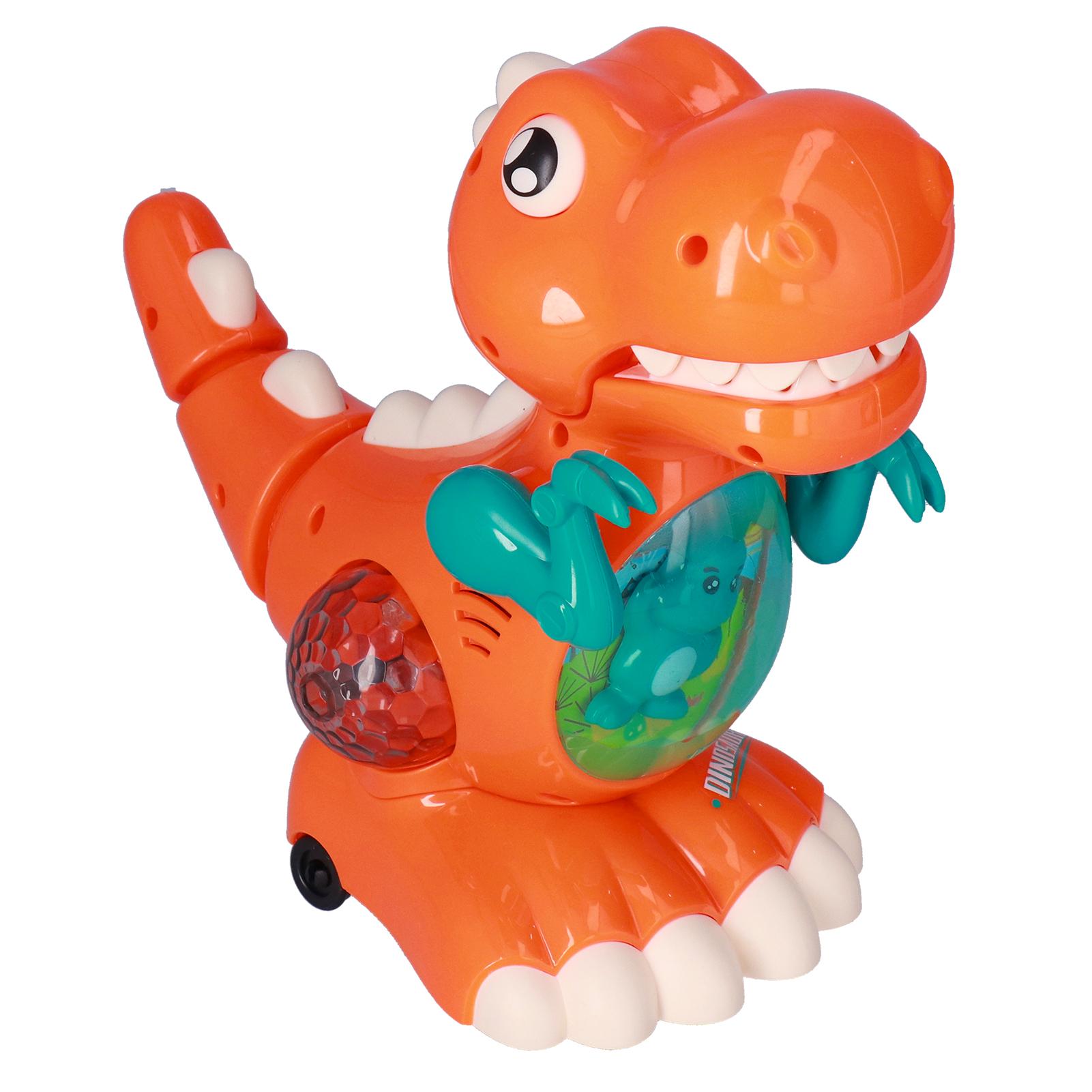 

Electric Cartoon Tyrannosaurus Model Unisersal Direction Interactive Tyrannosaurus Toy for Kids Over 3