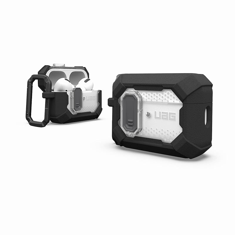 

URBAN ARMOR GEAR Made by UAG AirPods Pro for 2 PLASMA case (black) [Japanese authorized distributor product] UAG-APPRO2-T-BK