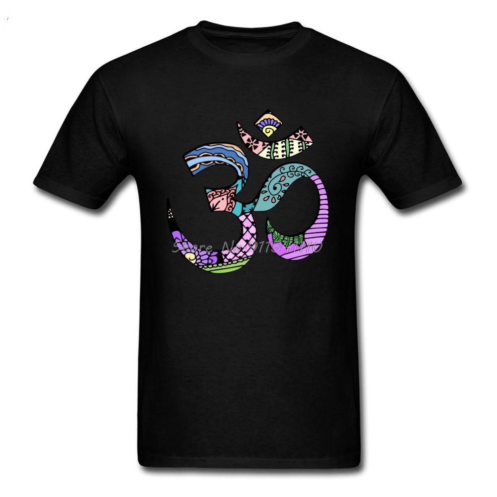 Om T-Shirt Men Muay Thai Tops Tees Unique Drawing Clothing Father Day Gift Tshirt Men Cotton T Shirt Harajuku Streetwear