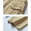 Summer Men's Vintage American Work Shorts Peplum Pants