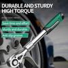Drive Socket Ratchet Wrench with 14 Inch Extendable Handle 72 Tooth Ratchet and Quick Release for Precise Work in Tight Spaces