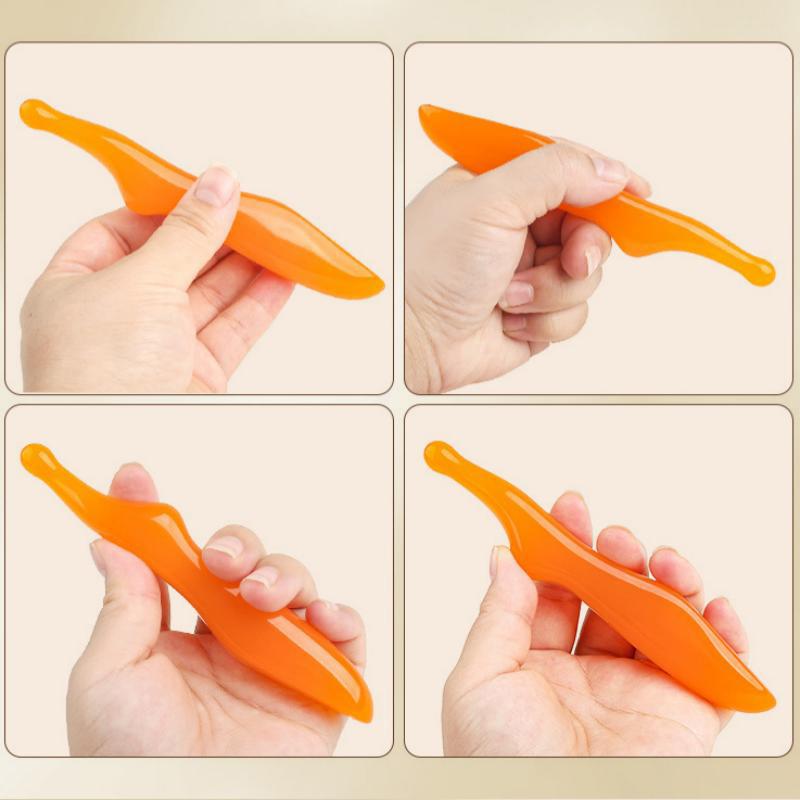 Voetmassagepunt Stick Nek Acupressuurpunten Acupressuurstick Meridianen Schraper Tool Spierontspanningstool Lichaamsmassage
