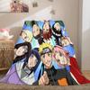Japanese anime cartoon NARUTO famous Uzumaki Naruto blanket soft home furnishing nap decoration four seasons warm Sherpa blanket B11