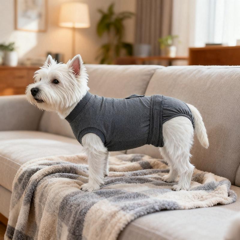 Pet Dogs Spaying Suit Recovery Vest