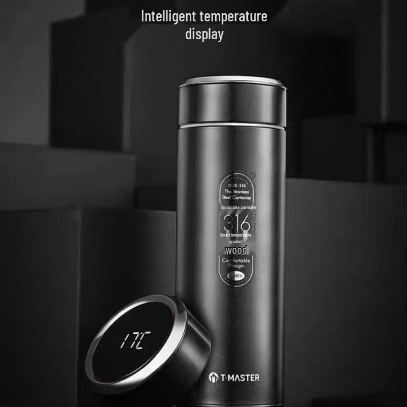 Fuguang 450ML Smart Temperature Display 316 Stainless Steel Insulated Mug
