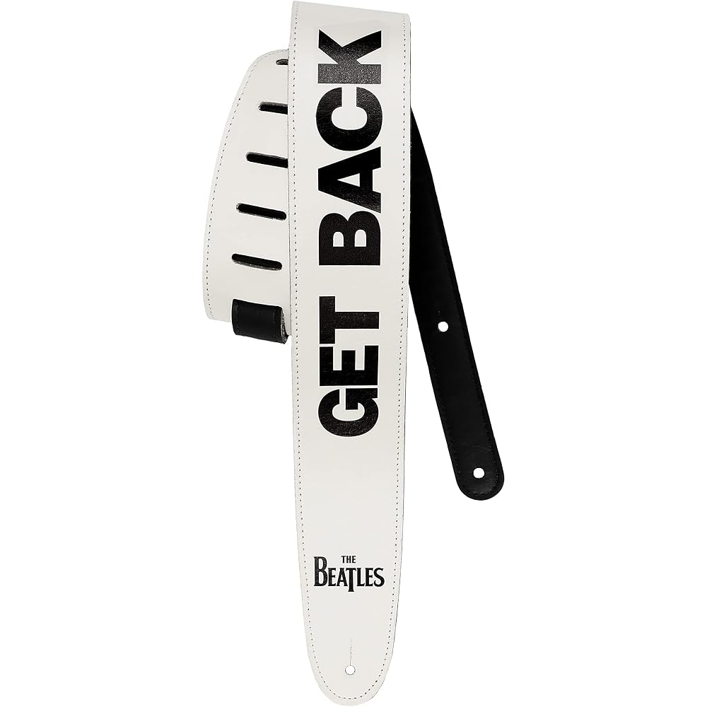 D Addario Daddario Guitar Strap The Beatles “Get Back” Strap 25LB11 Vegan [Domestic Genuine]