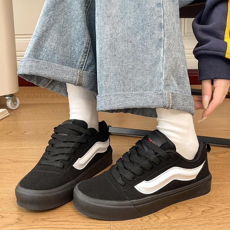 Zapatillas de Lona Casuales Retro Unisex Diseño de Nicho Zapatos de Caña Baja para Pareja Tallas 35-44 para Streetwear Caminar Viajar y Uso Diario