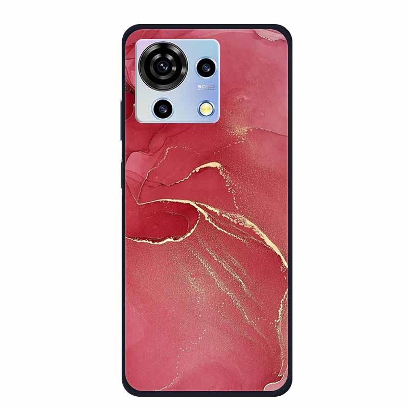 Phone Case For ZTE Blade V50 Vita Marble TPU Soft Silicone Cover for ZTE BladeV50 Vita V50Vita Cases Mica Painted Colorful Para