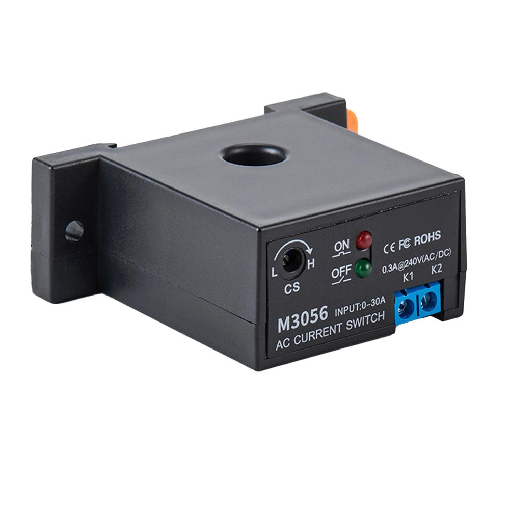 AC Current Sensing Switch 0.2-30A Self-Powered Induction Relay M3050/M3056 With Adjustable Threshold And Safety Isolation