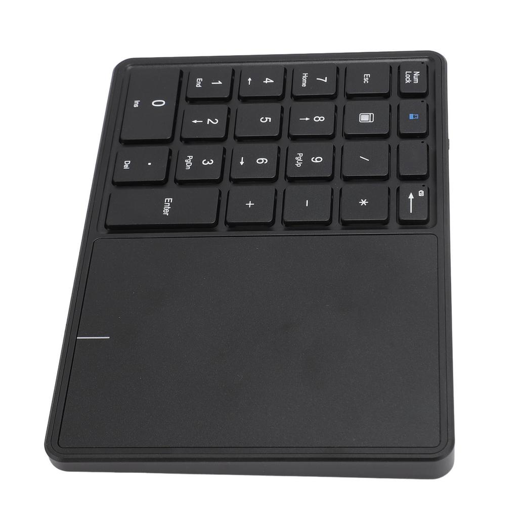 Wireless Numeric Keypad Professional 22 Keys Dual Modes Bluetooth 4.2 2.4G Wireless Number Pad with Touchpad for Laptop