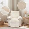 Plush Recliner Cover Comfortable Recliner Single Sofa Warm Cushion Washable Household Sofa Cover Chair Couch Cover Winter Padded