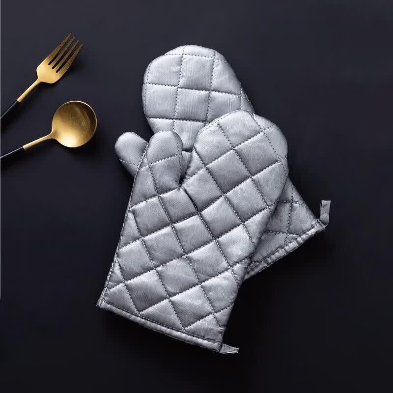 Silver Coated Anti-scald Baking Gloves
