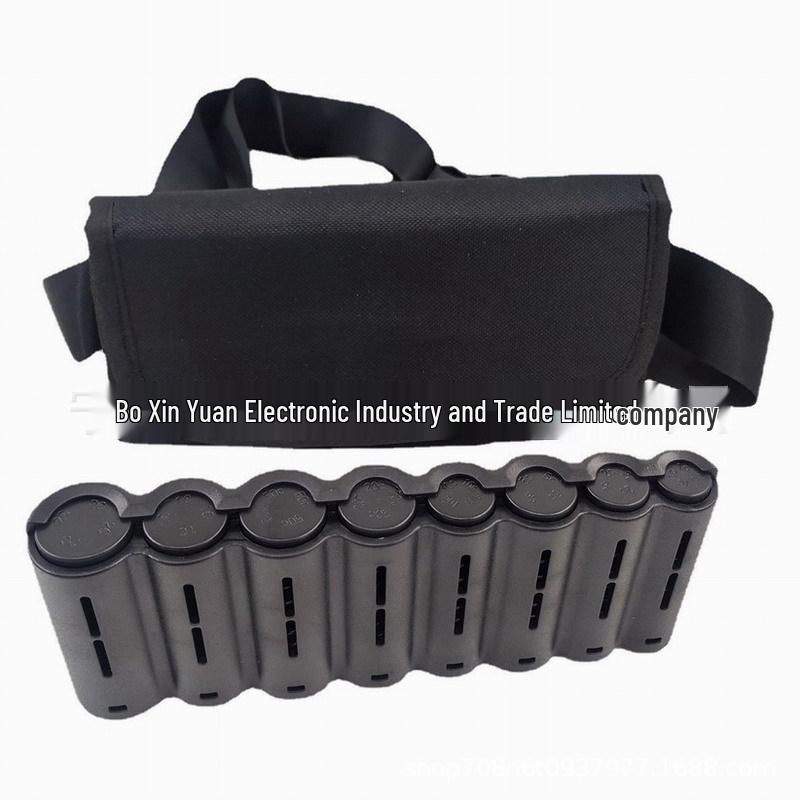 

Набор поясной сумки-тубы для евро монет 5-го поколения - 600D Оксфордский кошелек для монет и сумка для хранения Below 20L чёрный