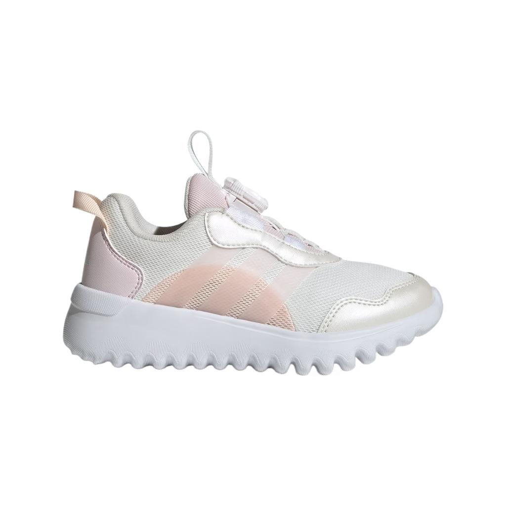 Adidas Activeflex 4.0 Habu Fashion Comfortable Versatile Soft Low-Top Casual Shoes Kids Sneakers White Pink Quartz HP3610