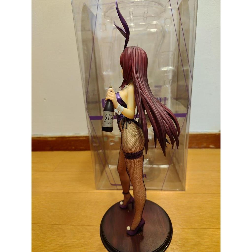 Used Scathach Piercing Bunny Ver. "Fate/Grand Order" 1/7 Scale Painted PVC Figure Opened Item Genuine Product Missing Items