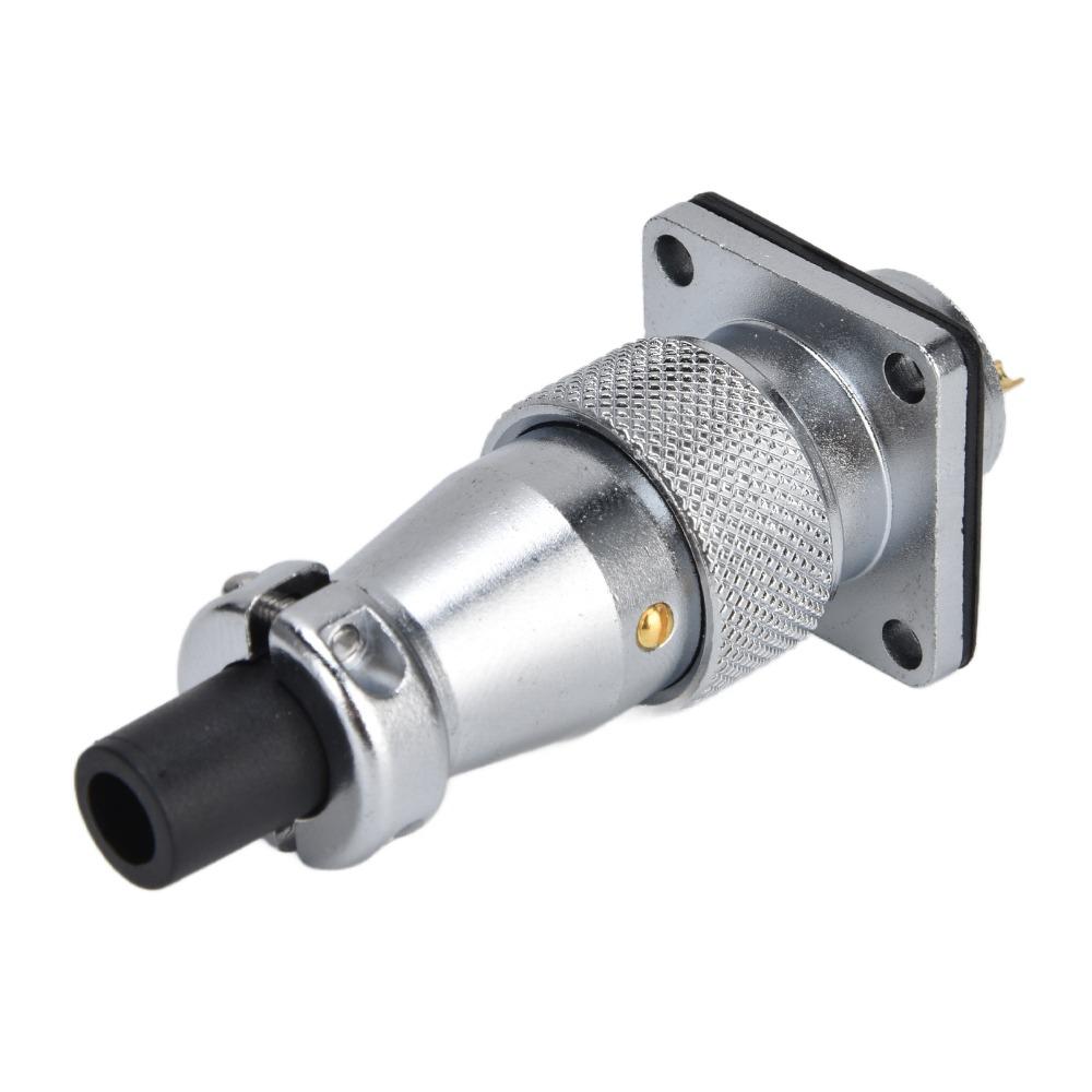 Pure Copper Contacts Aviation Plug Socket AC 500V 10A Power Connector  LED Applications