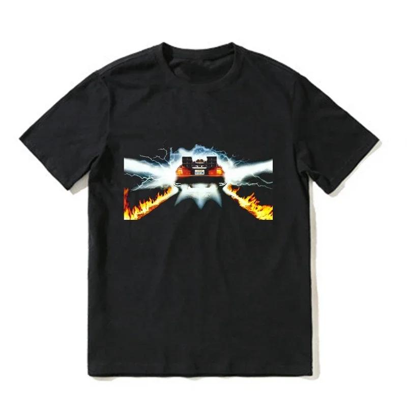Cars T Shirt Cult Tv A Team General Lee Kit Bat Mobile Ghostbuster Back 2 Future 6615X Cartoons Men T Shirt  Hipster Y2k Tshirt