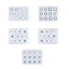 Silicone Molds For Resin Jewelry Making Multi Shape Bead Casting DIY Craft Gems Crystal Accessories Creation Tools
