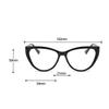 New Cat Eye Women's Fashion Myopia Glasses Retro Anti Blue Light Glasses Ultra Light Unisex Transparenr Computer Eyewear