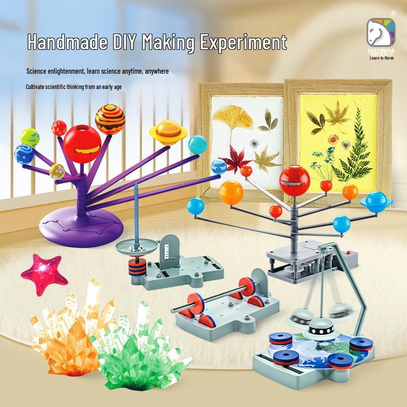 

Curated Magnet Toys Set: Plastic Astronomical Model for Elementary Science Education
