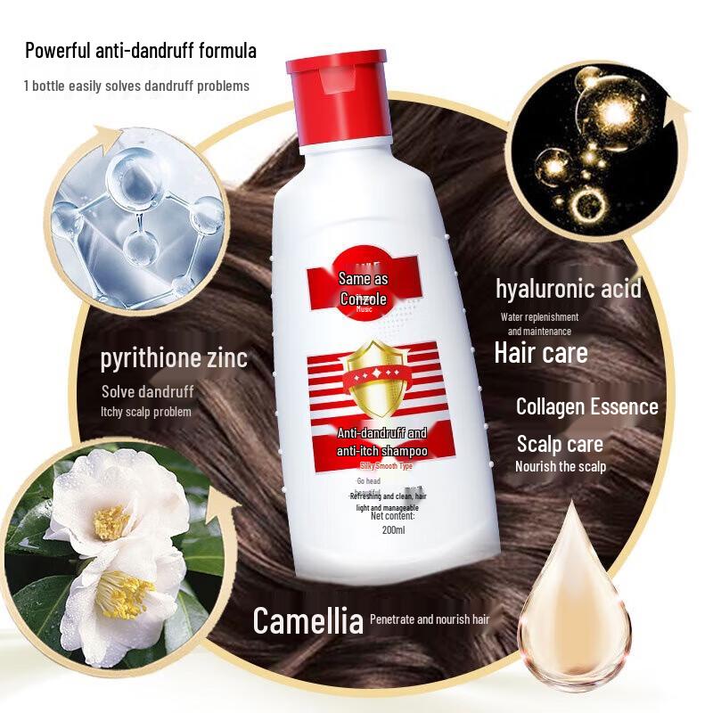 Cai Le Ketoconazole Silky Smooth Anti-Dandruff Shampoo