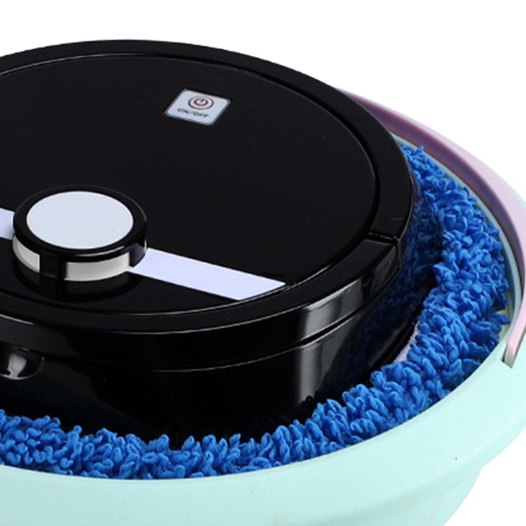 Saugroboter Starke Saugkraft Nass- und Trockengebrauch Wiederaufladbarer Roboter-Mopp für Wohnzimmer Schlafzimmer