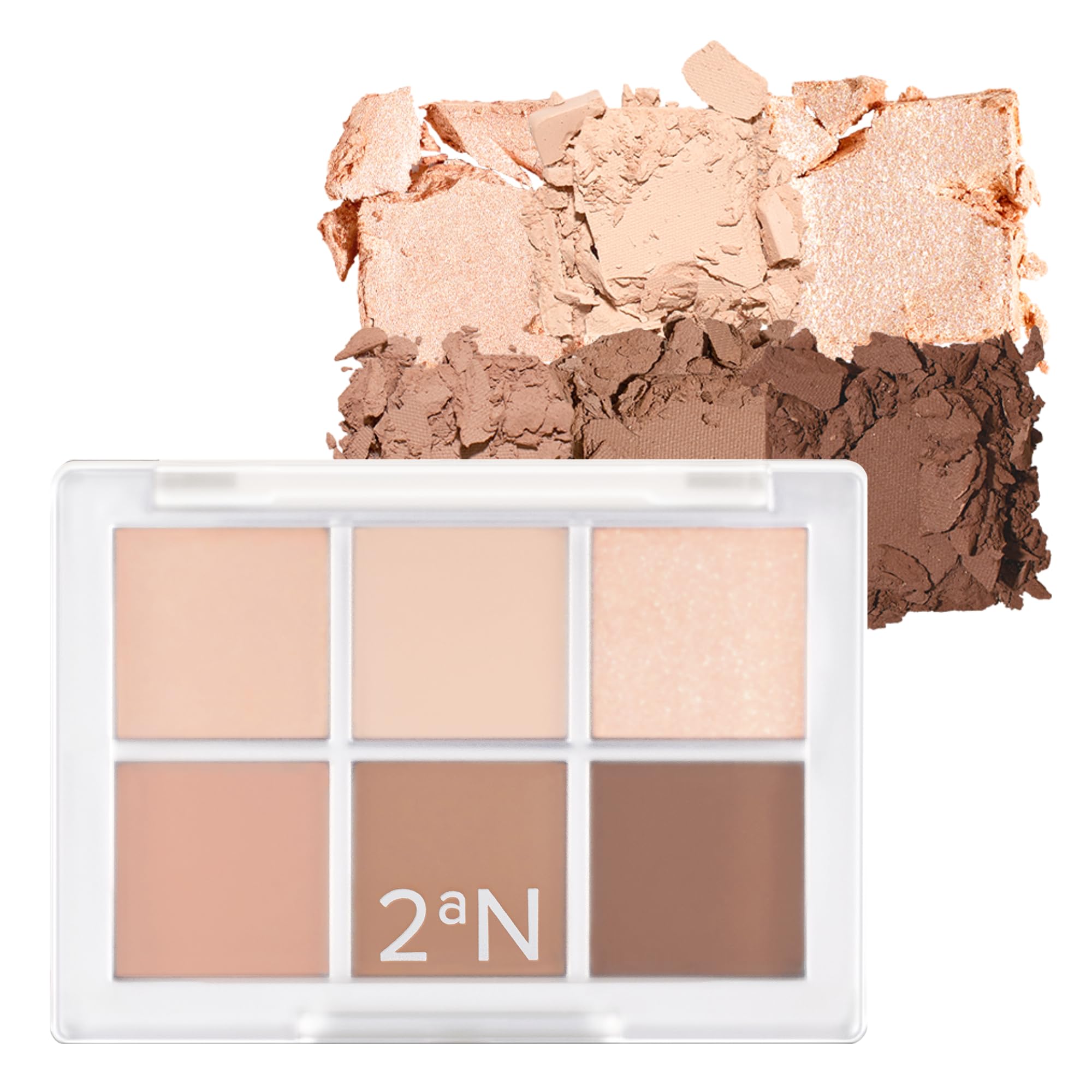 [LIPS Award Winner][2aN Official][Old Packaging] Eyeshadow Palette BETTER ME EYE PALETTE 04 NEW DAY Autumn Warm Tone Mute Happy Makeup Idol Makeup