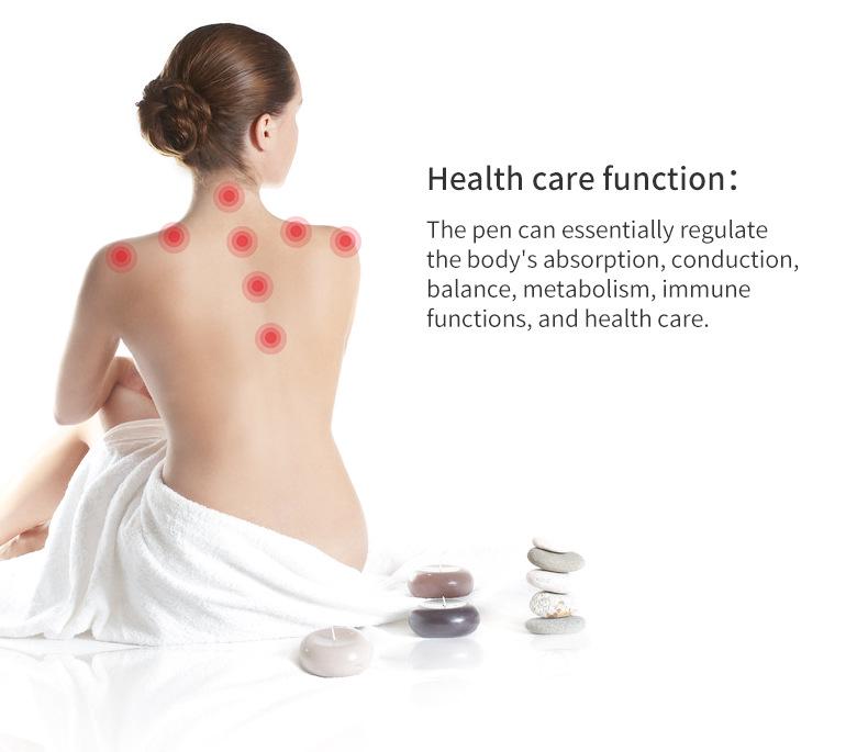 Acupuncture Meridian Energy Pen: Automatic Point Finder & Electronic Pulse Massager for Acupressure and Health Care.