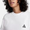 Nike ACG Logo Embroidered Ribbed Crew Neck Sports Short Sleeve T-Shirt Women Tops White FD2716-121