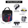 Lamine Y-Yamal Insulated Lunch Bag Thermal Bag Reusable,Lunch Container Football Soccer High Capacity Tote Lunch Box Bento Pouch