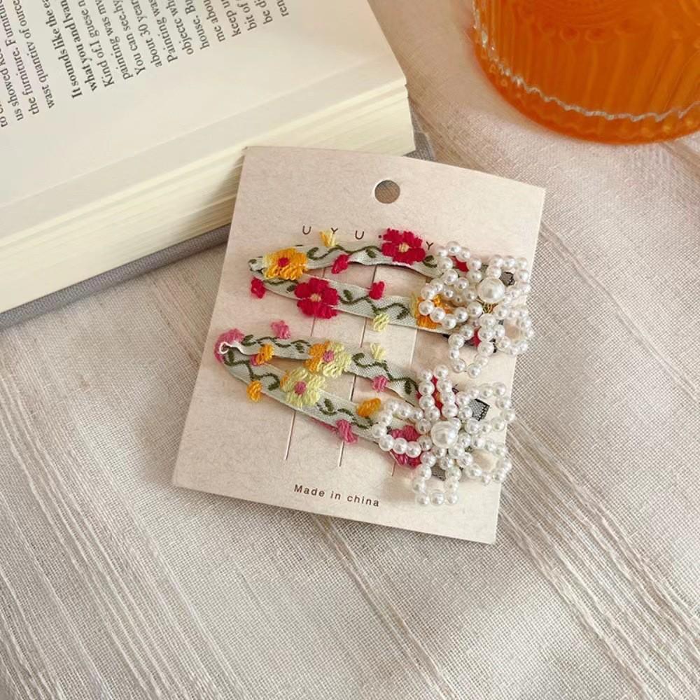 Korean Rhinestone Diamond-Edge Hairpin for Women: Stylish One-Word Clip for Bangs and Side Hair