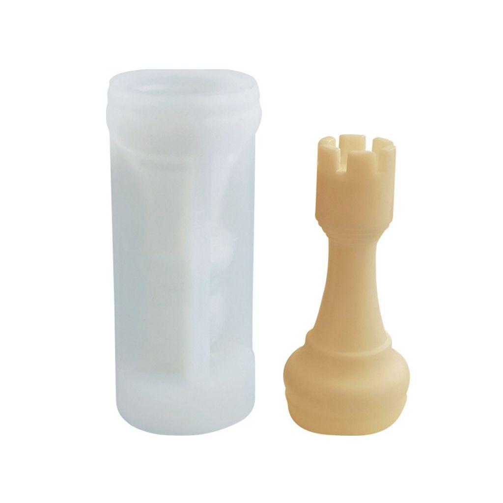 Demold DIY Creative Silicone Baking Mold Candle Mould Chess Piece Mold Crafts Making Home Decor