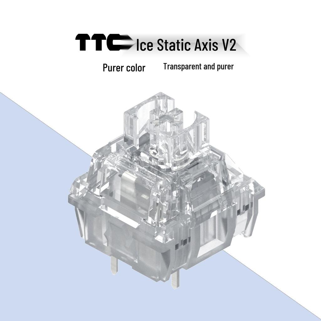 TTC Gold Pink V2 Silent Linear Hot-Swappable Mechanical Keyboard Switch