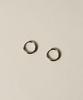 Novice Tokyo Thin Hinged Hoop Pierce [Stainless] (3 Sizes) / Silver