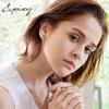 Petal Choker Necklace 316L Surgical Stainless Steel Allergy Safe Medical Gold Simple Skin Friendly Gold [Pixy Jewelry] Women's (Pink 35+3cm)