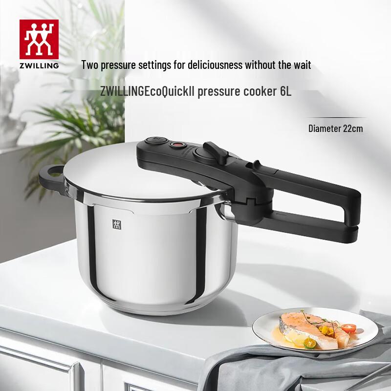 Zwilling EcoQuick II Stainless Steel Pressure Cooker