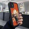 Shugo Chara Phone Case For IPhone Air 17 Pro Max 16 E 15 14 Pro Max 13 12 11 Mini Plus Soft Silicone Black Cover