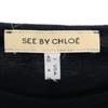 SEE BY CHLOE Long Sleeve T-shirt F 36 Black Ron T Women Used