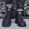 Men's High Top Boots Are Fashionable and Versatile Easy To Match with Men's Camping Shoes and Men's Outdoor Travel Shoes