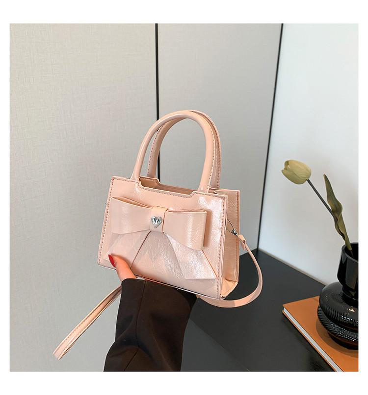 Stylish 2024 New Sweet Butterfly Knot Commute Single Shoulder Crossbody Handbag