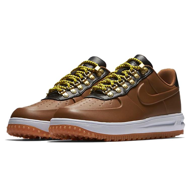 New Nike Lunar Force 1 Duckboot Low Ale Brown AA1125-200