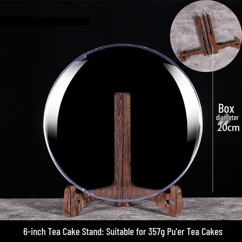 Transparent Plastic Pu-erh Tea Cake Storage Box