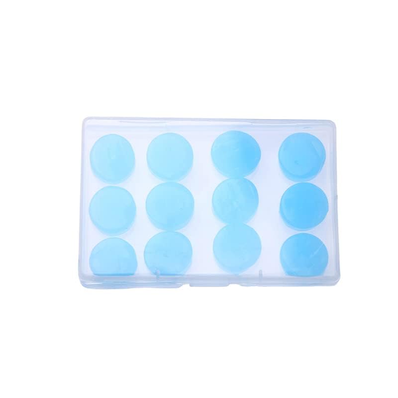 SKINPLUS 6 Pair Pillow Soft Silicone Earplugs Waterproof Noise Cancelling Ear Plugs for Sleeping, Snoring, Swimming, Travel, Concerts and Studying