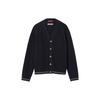 Logo Embroidered Button Up Cardigan 788009-XKD15-4345
