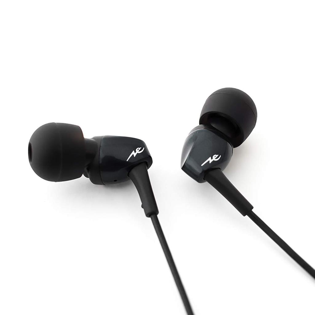 Radius HP-NEF11 Earphones: Ne Dynamic Driver Wired In-Ear Headphones, Small, Compact, HP-NEF11K (Black)