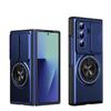 Protective Case for Samsung Galaxy Z Fold7 5G Lens Sliding Window Multifunctional Magnetic Shockproof Phone Case